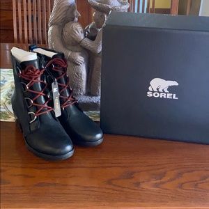 NWT-Sorel Biker Boots